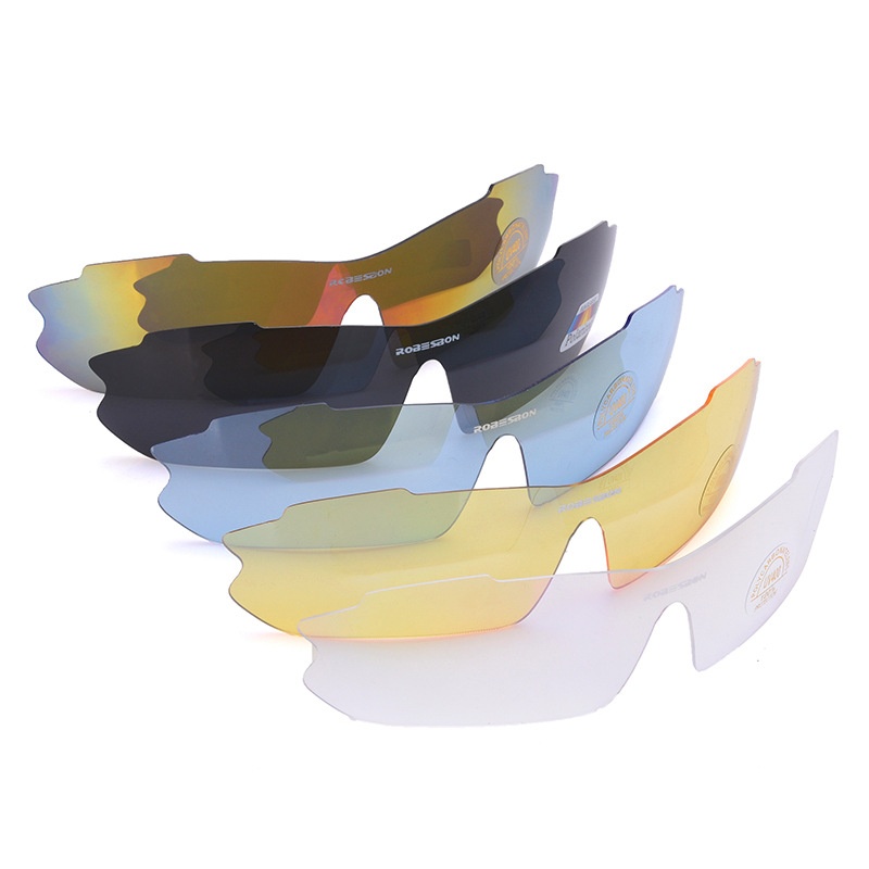 0089 Cycling Glasses One-piece Lens Polarized Colorful Transparent Night Vision Lens Photochromic Glasses Accessories/lenses
