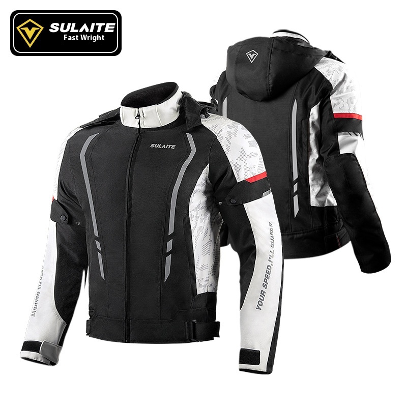 Motorcycle Riding Clothes For Men And Women All Seasons Motorcycle Clothes Winter Warm And Anti-fall Knight Equipment Windproof Protective Racing Clothes