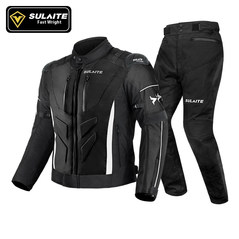 Motorcycle Riding Suit Winter Suit Motorcycle Riding Racing Rally Removable Lining Suit Outdoor Four Seasons Riding Pants