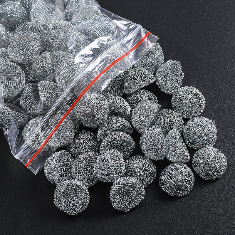 Pipe Tennis Ball13-20 MMCombustion-supporting Net Pipe Filter Metal Pipe Filter Pipe Accessories100 Pieces