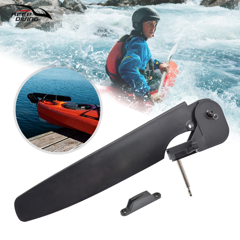 Kayak Stern Rudder Direction Adjustment Controller Canoe Reinforced Nylon Boat Steering Rudder Can Be Connected To The Pedal