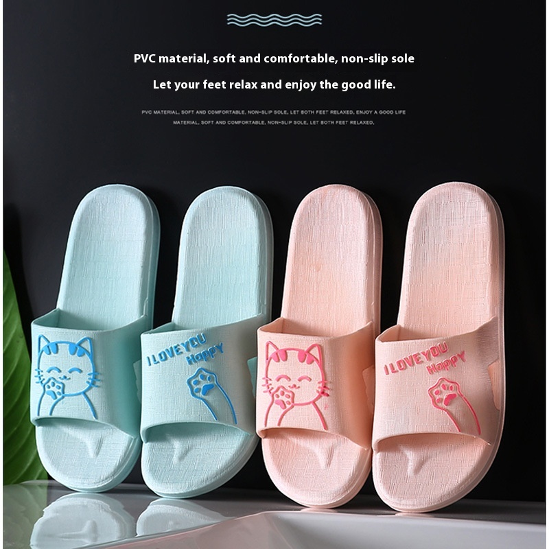 Direct Home Slippers Women Summer Indoor Slippers Couple Slippers Hotel Bathroom Slippers Men