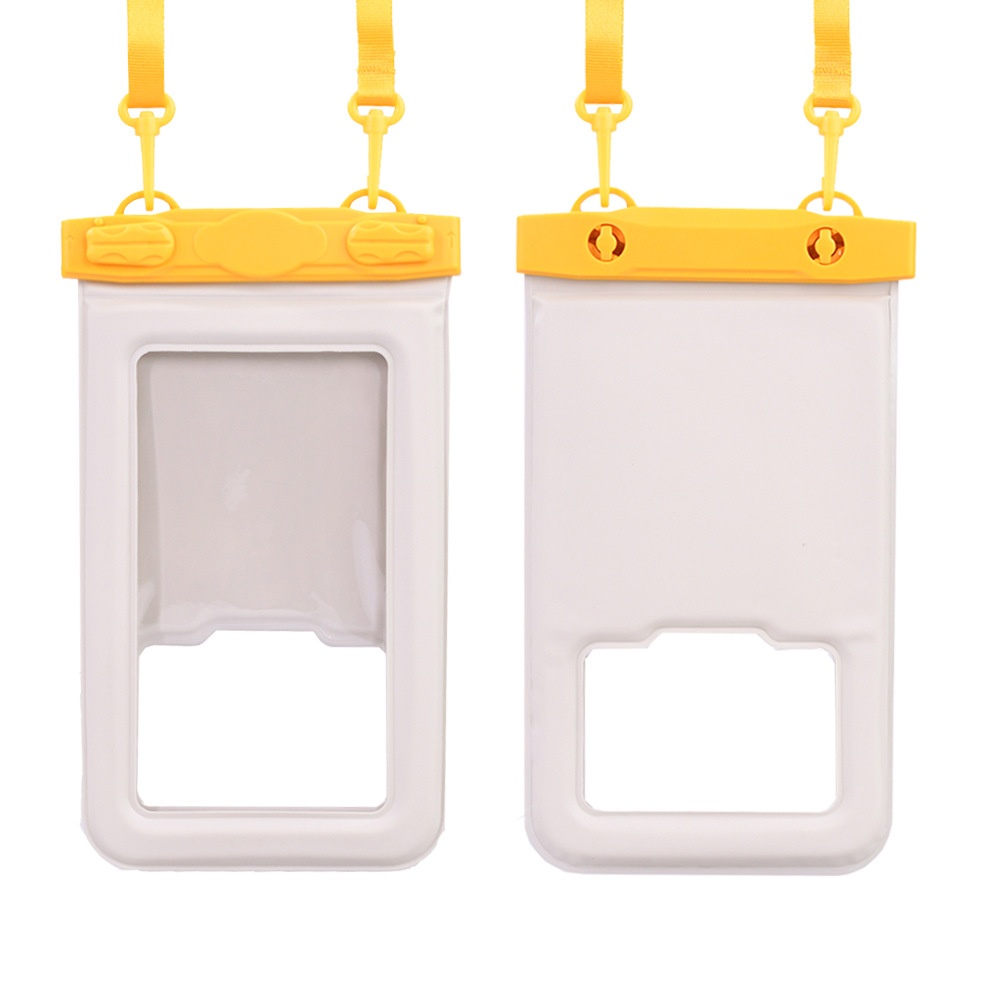 Mobile Phone Waterproof Bag Diving Bag With Inflatable Bag Cotton Double-layer Thickened Touch Screen Floating Sealed Bag Product