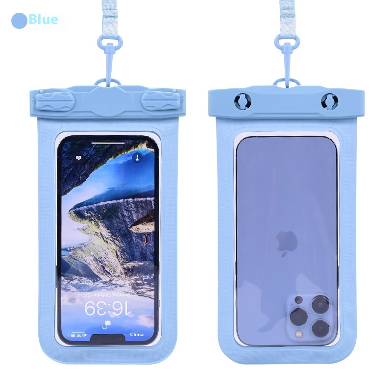 Mobile Phone Waterproof Bag Diving Cover Touch Screen Double Window Transparent Oversized Universal Sealed Bag