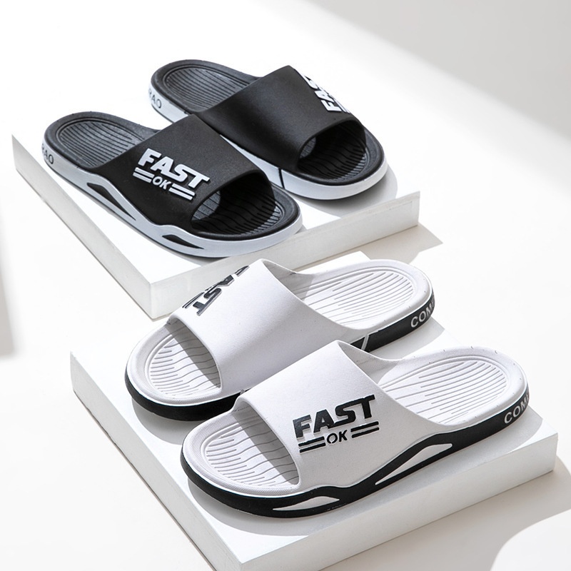 Home Slippers Women Summer Indoor Non-slip Hotel Bathroom Bathing Slippers Men