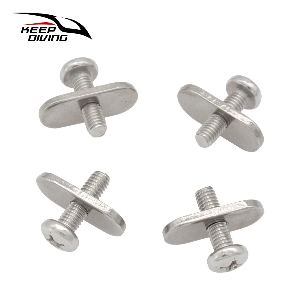Kayak Canoe M6 Stainless Steel Screw Track Slide Nut Fastener Modification Accessories KK-A62