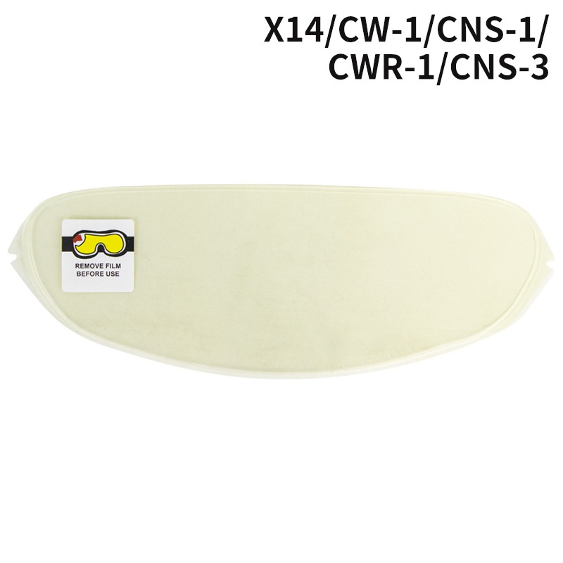 Motorcycle Helmet Anti-fog Patch Suitable For X14 Z7 Z8 Model Lens Anti-fog Film Anti-fog Lens Sticker