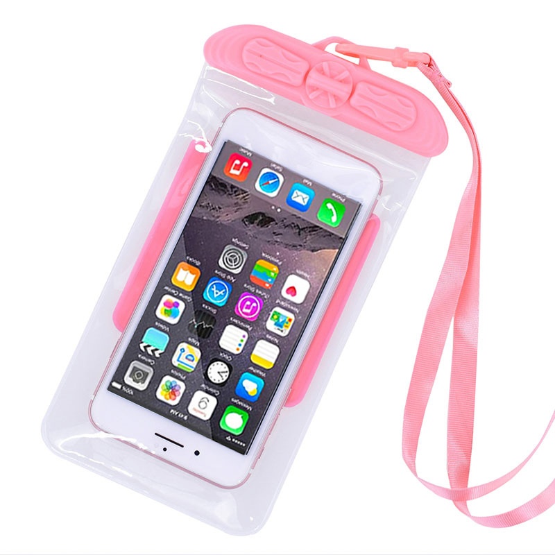 Mobile Phone Waterproof Bag Transparent Sealed Bag Waterproof Mobile Phone Case E-commerce Hot Spring Universal