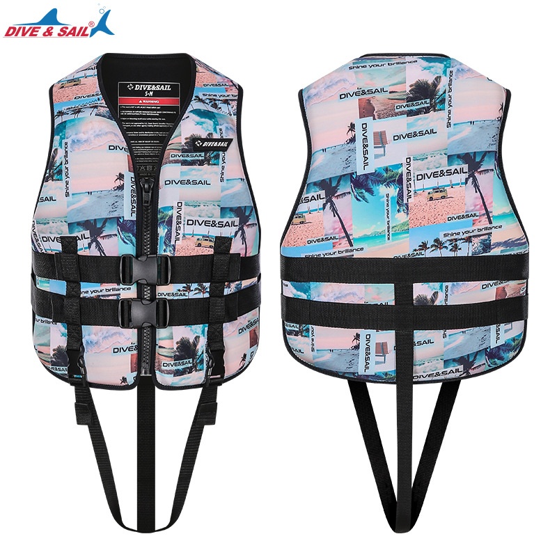 One Piece Of Adult Life Jacket For Women,Wear-resistant,Thickened,Strong Buoyancy,Portable Vest,Snorkeling,Drifting,Buoyancy Vest