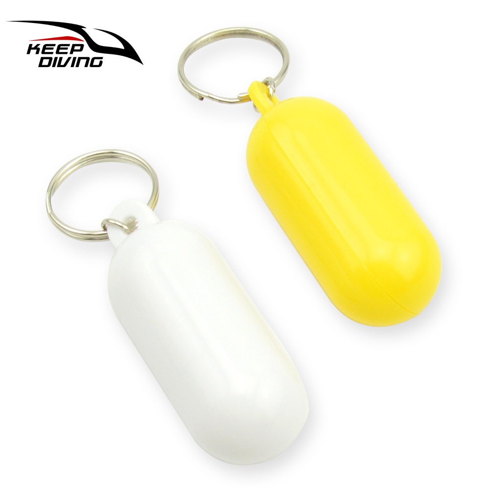 Water Floating Floating Stick Key Ring Beach Anti-lost Floating Key Ring Plastic Key Chain Kayak KK-A41