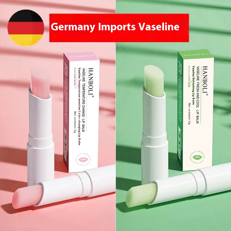 Autumn And Winter Vaseline Lip Balm Moisturizing Hydrating Repair Anti-drying And Fading Lip Lines Temperature Change Lip Balm