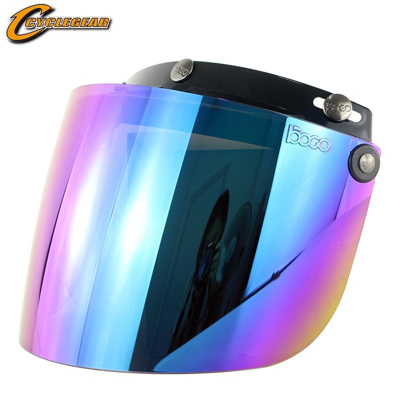 Hot-selling Motorcycle Harley Helmet Goggles Retro Windproof And Anti-glare Lenses Three-button Bubble Lenses