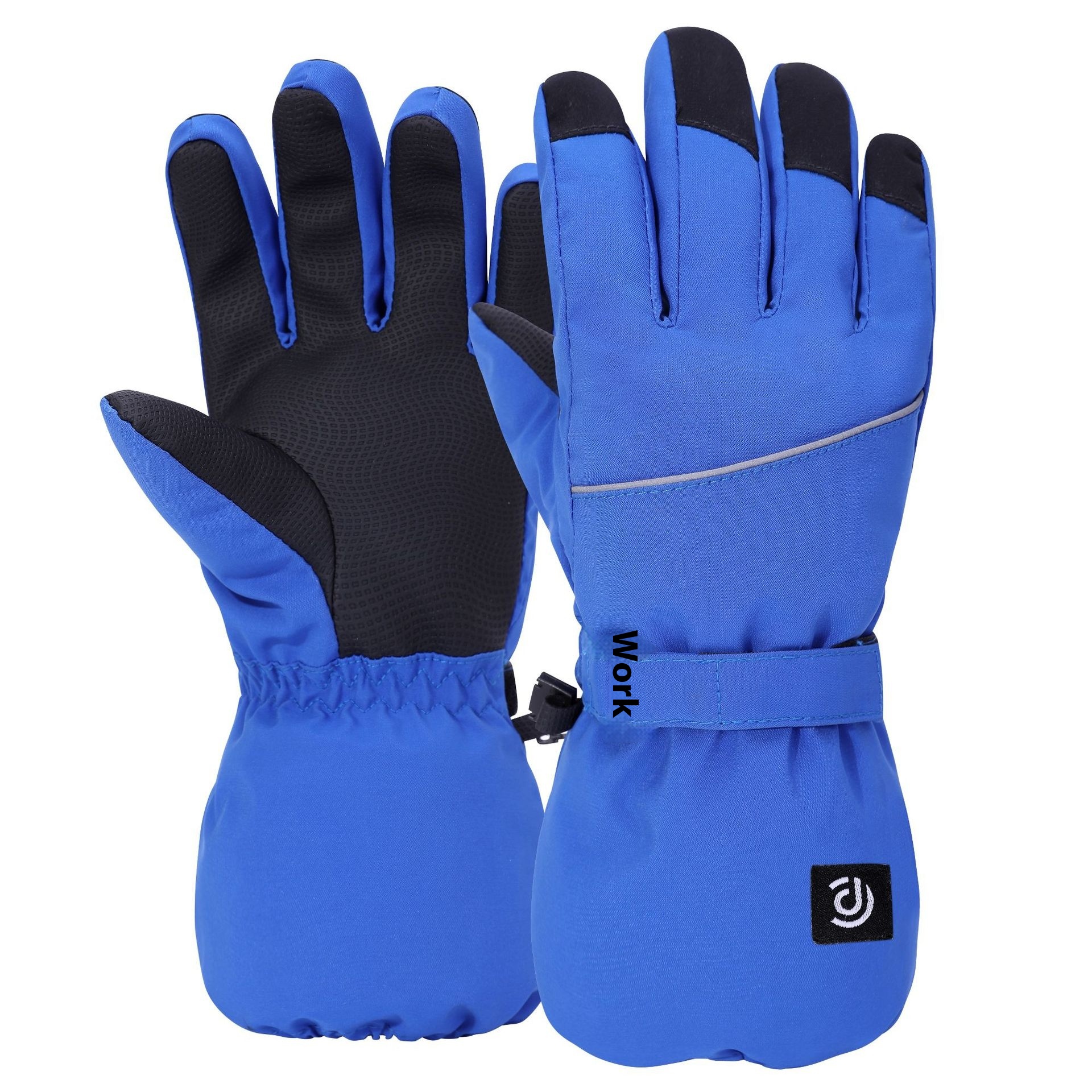 Warm Five-finger Children's Outdoor Gloves Winter Cycling Waterproof Student Youth Ski Gloves