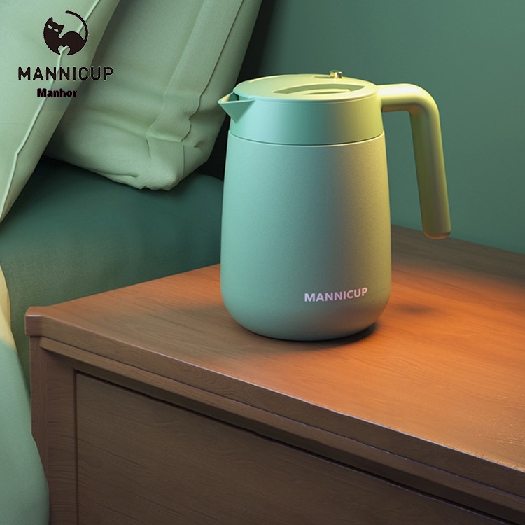 304 Stainless Steel Vacuumulated Kettle Thermos European Coffee Pot Household Thermos1 LGift DIY