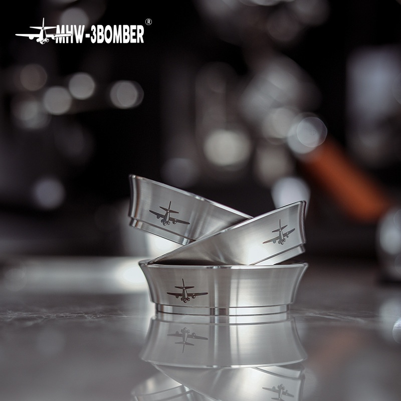 MHW-3 BOMBERBomber Powder Ring Italian Coffee Machine51/53/54/58mm Stainless Steel Powder Collector