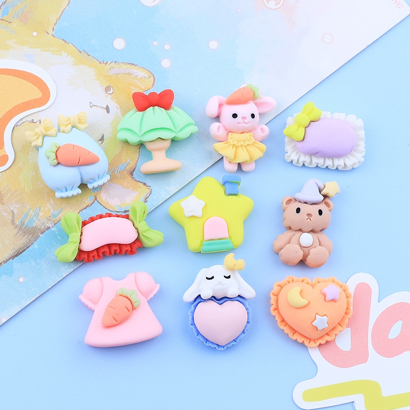 Dream Small Animal Mini DIYCream Glue Homemade Mobile Phone Case Refrigerator Headdress Jewelry Resin Accessories