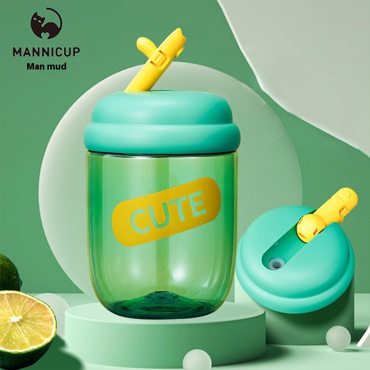 Straw Cup For Girls,Students,Children,Large Capacity,Female,High-value Coffee Water Cup,Portable Summer Sports Cup