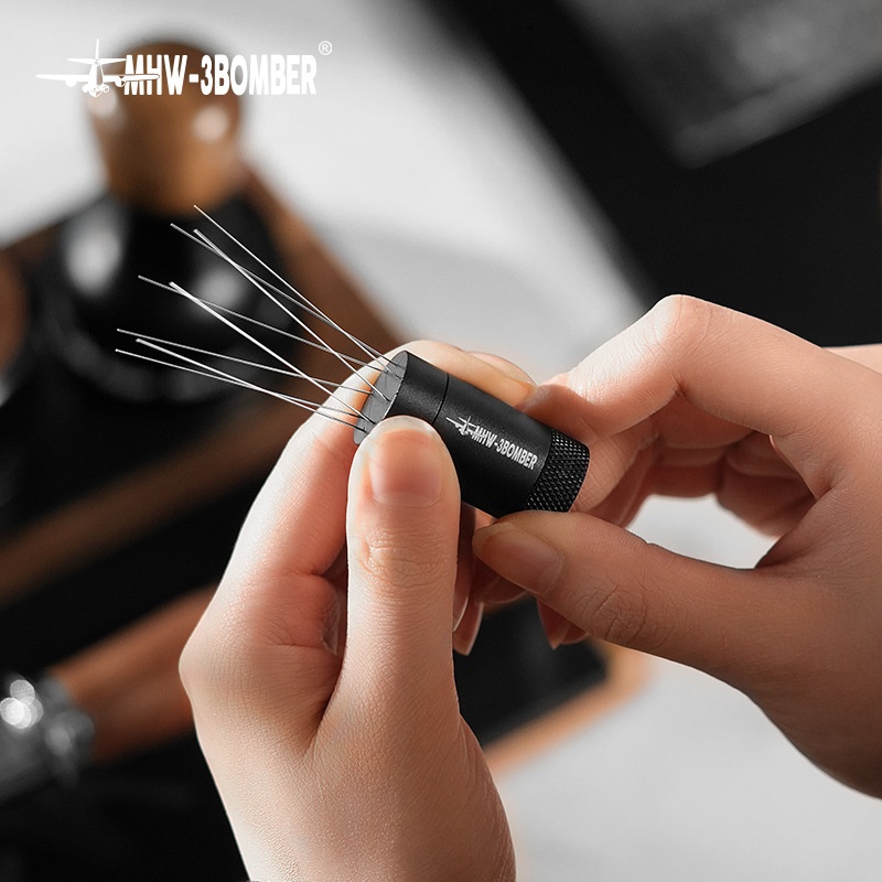 MHW-3 BOMBERBomber Lightning Stirring Powder Needle Italian Coffee Stirring Powder Machine To Break Up Lumps And Evenly Distribute Powder