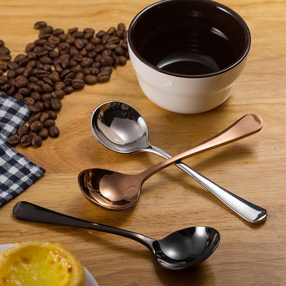 Creative304 Stainless Steel Coffee Spoon Cup Measuring Spoon Standard Coffee Special Measuring Spoon Milk Powder Milk Foam Spoon Cup Measuring Spoon
