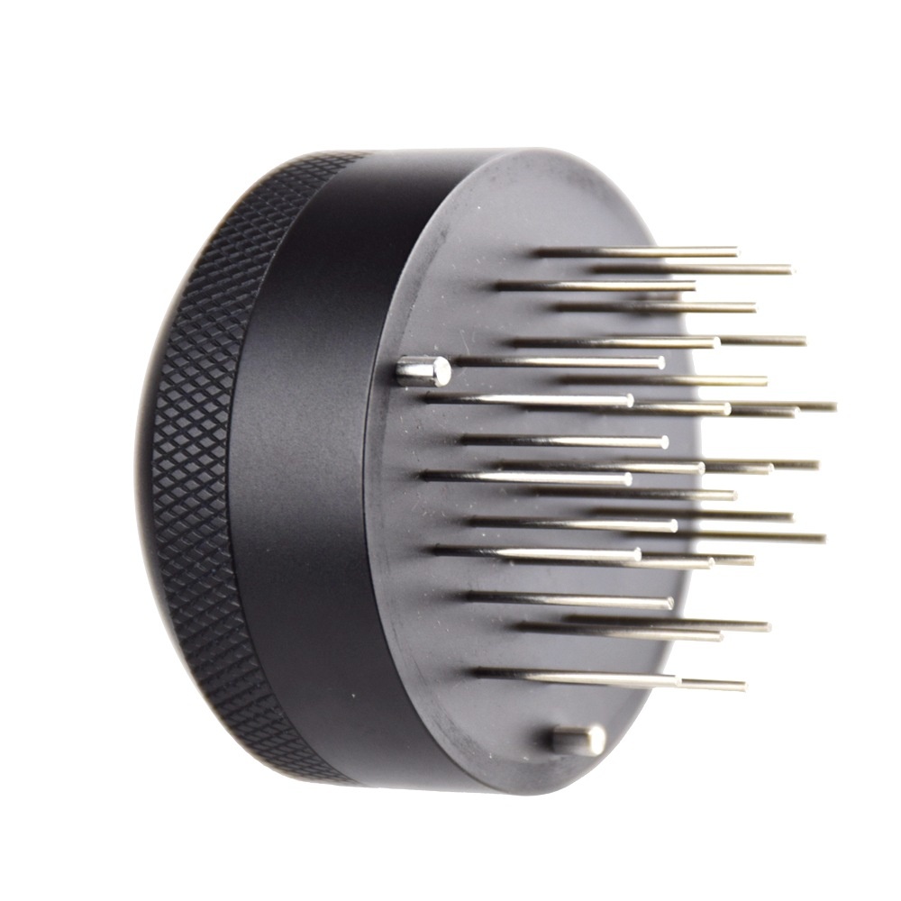 Coffee Powder Loosener Loose Powder Needle Black Stainless Steel Coffee Loose Powder Coffee Utensil Needle Powder Distributor