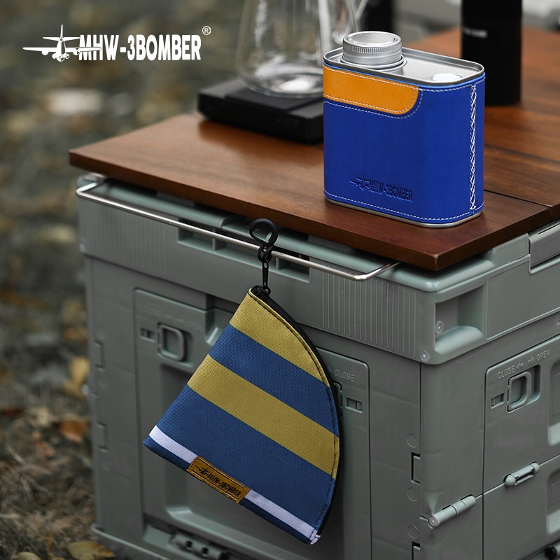 MHW-3 BOMBERBomber Coffee Bean Sealed Can Hand Brewed Coffee Filter Paper Storage Bag Outdoor Camping Portable