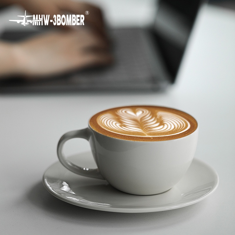 MHW-3 BOMBERBomber Coffee Cup Mars Mars Cup Ceramic Cup Latte Latte Cup300ml