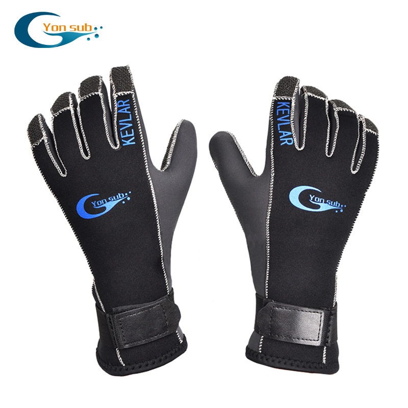 Yon Sub Kevlar3 MMDiving Gloves Comfortable Non-slip Warm Wear-resistant Hand Guard Anti-needle And Anti-stab Diving Gloves