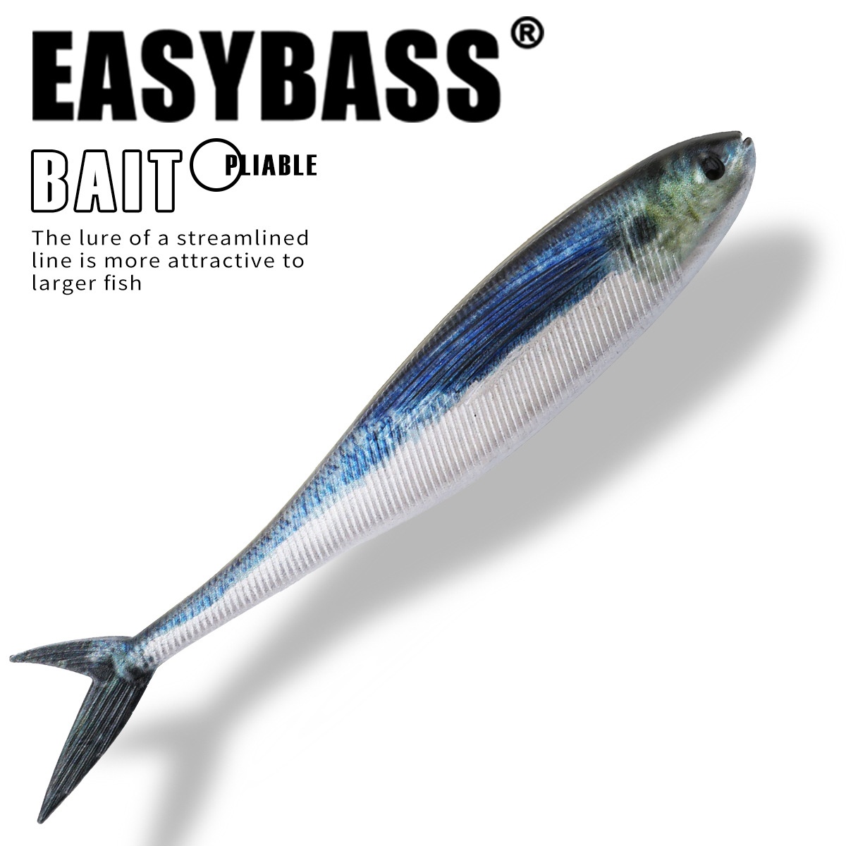 Lure3 DSimulation Fish Bait Soft Bait Fake Fish Sea Bass Sea Fishing Big Fish Hot-selling Special