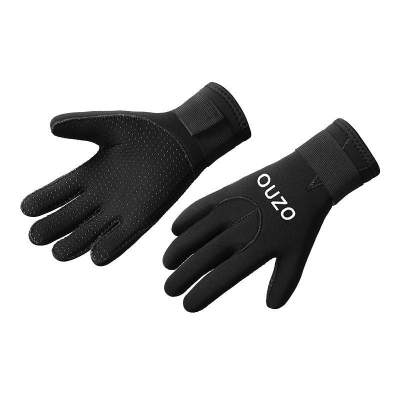 3mm Cold-proof,Warm And Wear-resistant Diving Gloves Non-slip Fishing And Catching Winter Swimming Gloves Neoprene Snorkeling Gloves