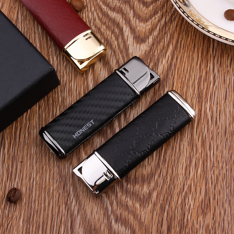 Baicheng Tianxiang No.1 Inflatable Direct-injection Lighter Retro Foreskin Old-fashioned Simple Men's And Women's Creative Smoking Set For Men