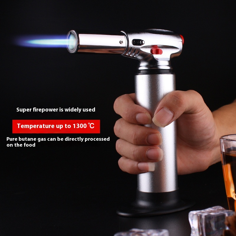 GF877 Welding Gun Windproof Lighter Outdoor Barbecue Tools Foreign Trade Douyin Same Flamethrower