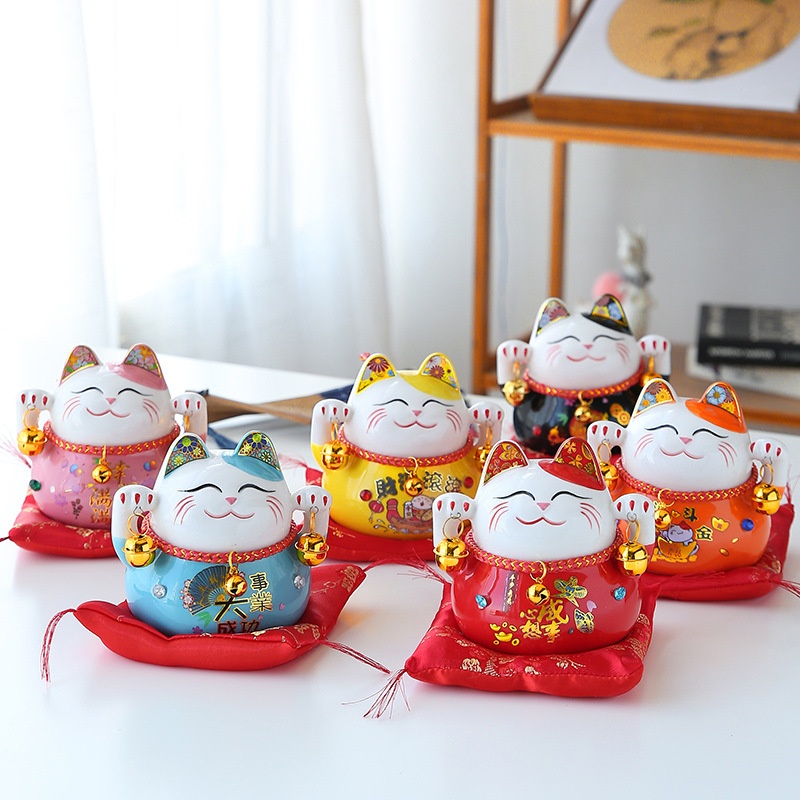 Thirty Only Cat Ornaments Small Opening Gift Piggy Bank Shop Piggy Bank Fortune Home Living Room