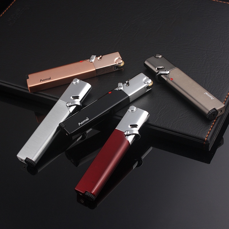 The Same Model As Douyin AM365 Long Straight Moxibustion Lighter For Lighting Incense,Barbecue,Cigar Baking