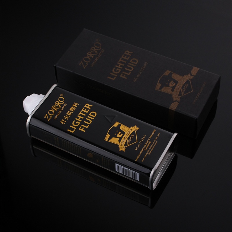 Zorro Black Bottle Z201 Kerosene Lighter Universal Fuel Lighter High Purity Kerosene Consumables Genuine Without Impurities