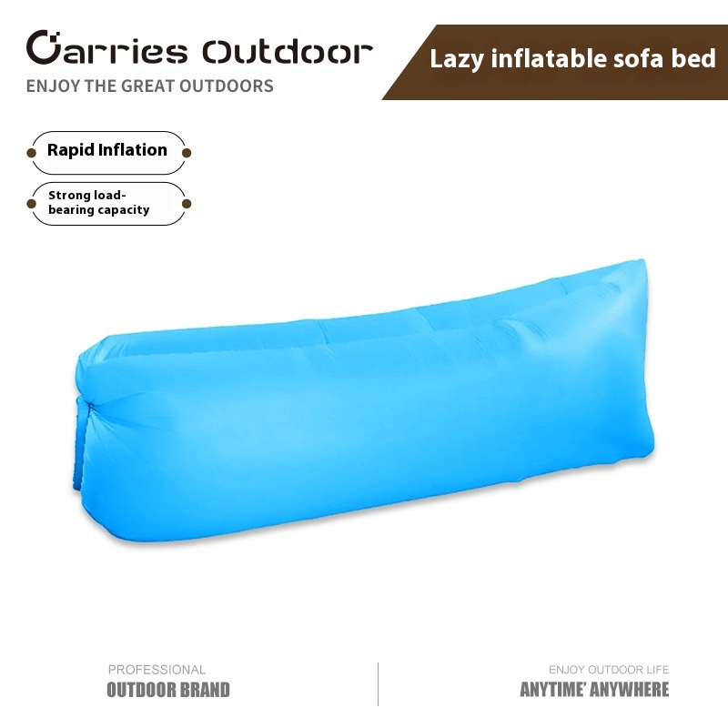 Portable Beach Sleeping Bag Folding Single Air Sofa Air Cushion Inflatable Sofa Outdoor Lazy Sofa Bed