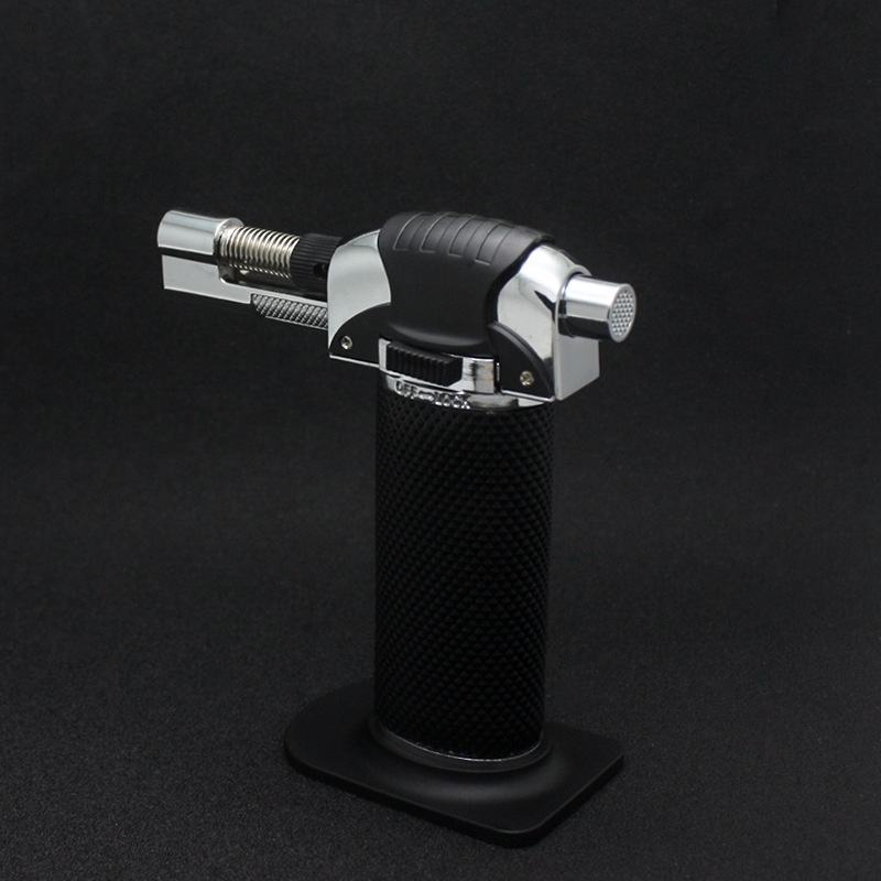 Kitchen Baking Western Food Sugar Art Barbecue Welding Flamethrower Cigar Direct Charging Lighter High Temperature Butane Gas Welding Gun