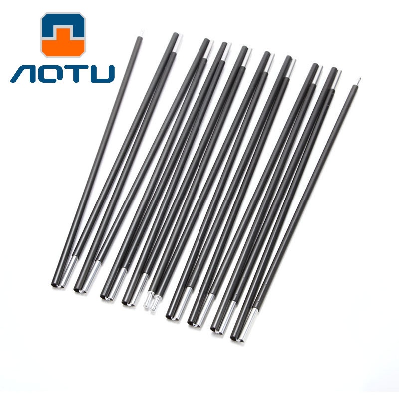 Concave And Convex Aluminum Pole Double Tent Pole Aviation Aluminum Alloy Tent Pole Support Rod AT6533