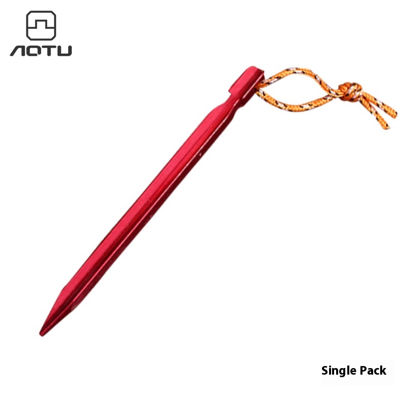 Concave And Convex Outdoor Aluminum Alloy Tent Ground Nail Accessories Mitsubishi Ground Nail Camping Tent Nail AT6535