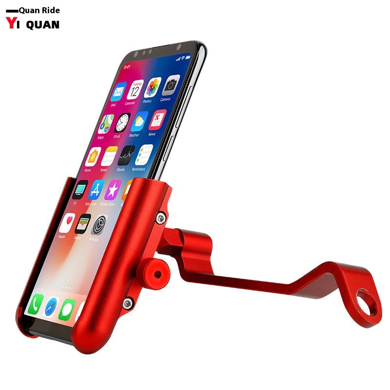 Clearance Battery Car Takeaway Aluminum Alloy Navigation Bracket Motorcycle Riding Equipment Bicycle Mobile Phone Holder