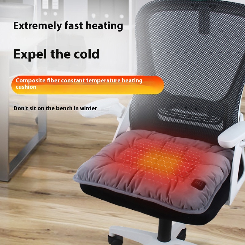 Heating Cushion Office Usb Interface Car Heating Cushion Warming Pad Winter Electric Heating Seat Cushion5 VGraphene