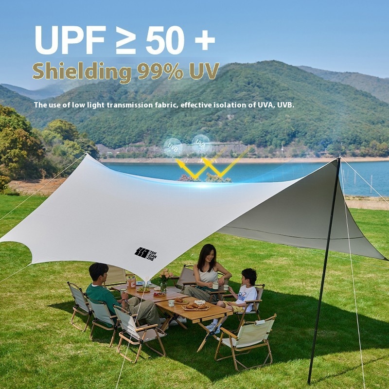[]Outdoor Canopy Tent Butterfly Camping Equipment Picnic Outdoor Entertainment Vinyl Canopy Awning