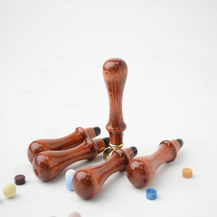 European Retro Wax Seal Wooden Handle Wax Seal Wood Handle Beech Wood Seal Handle Universal Store