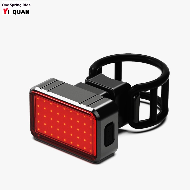 BK820 Bicycle Light Mountain Bike Smart Brake Sensor Tail Light USBWarning Light Cycling Equipment Accessories