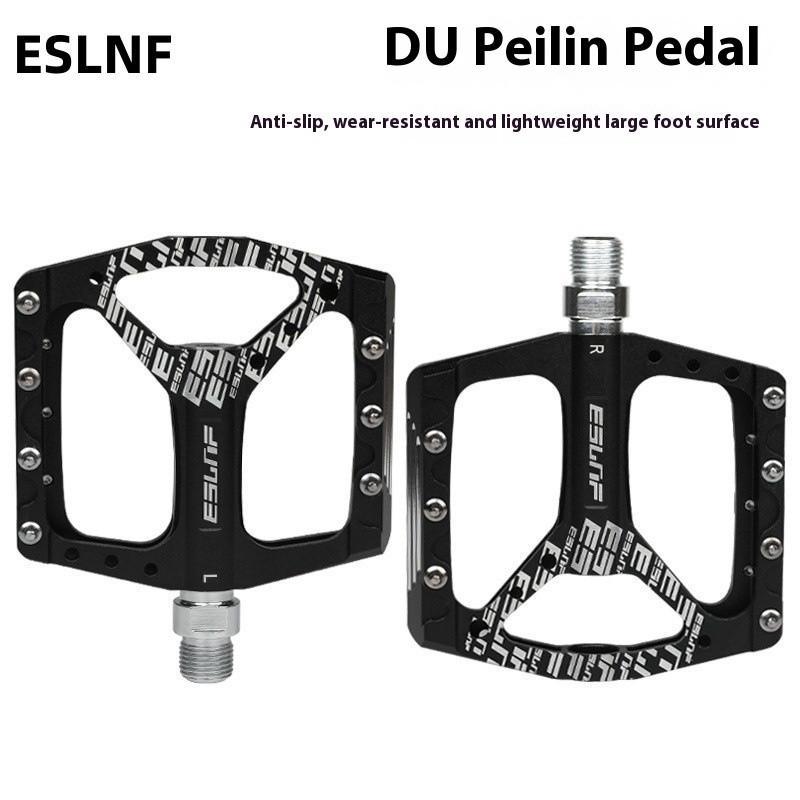 ESLNF610 Cycling Equipment Accessories Mountain Bike Aluminum Alloy Road Bearing Anti-slip Bicycle Pedal