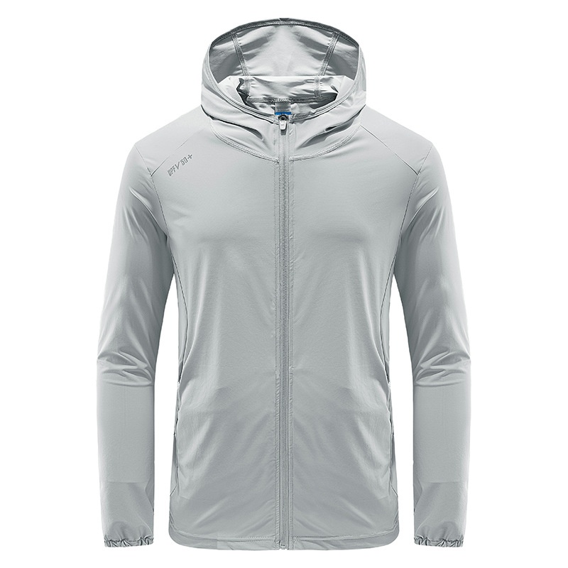 Ice Silk Sun Protection Clothing Men And Women Outdoor Sports Anti-ultraviolet Skin Windbreaker Sun Protection Clothing Thin