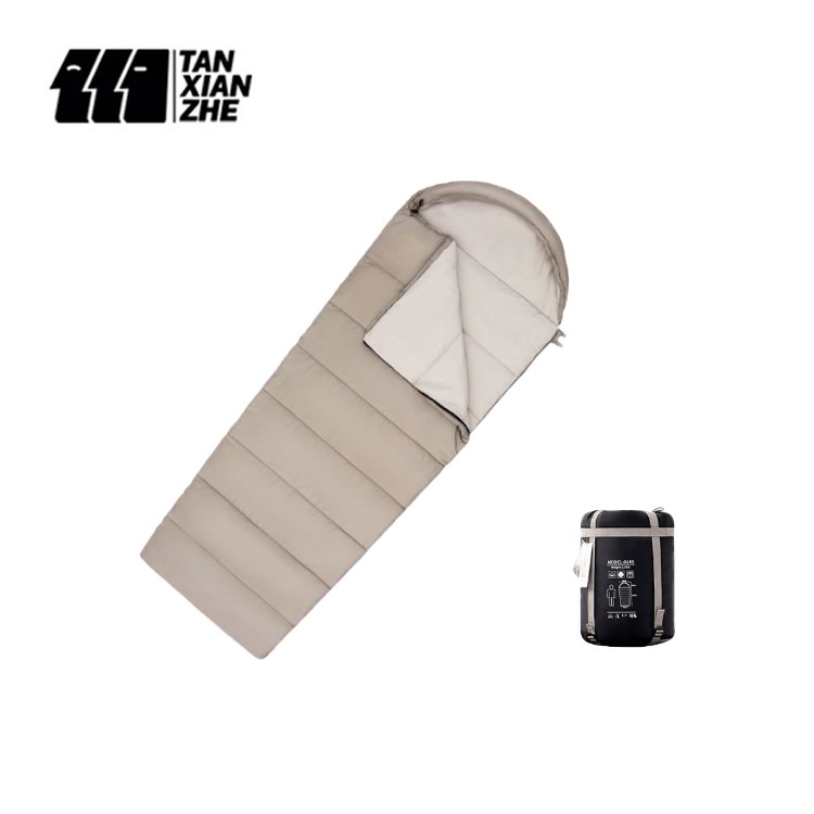 Explorer Outdoor Travel Hollow Cotton Sleeping Bag Four Seasons Outdoor Camping Lunch Break Sleep Warm Adult Sleeping Bag