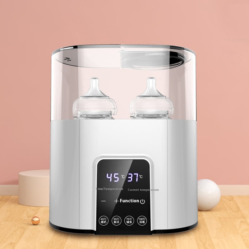 Baby Bottle Warmer And Sterilizer2-in-1,Smart Temperature-Controlled Warmer,Automatic Milk Heater