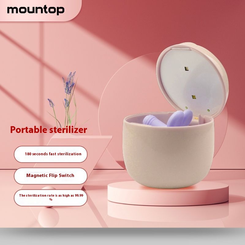 Mountop Home UVSterilizer Box,Disinfection Device For Earphones,Teething Toys,And Pacifiers