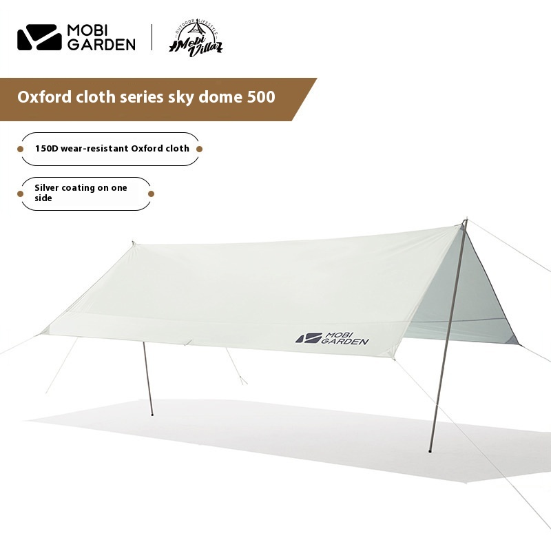 Mugaodi Outdoor Canopy Square Oxford Cloth Sunscreen Portable Picnic Awning Epoch Skydome410/500