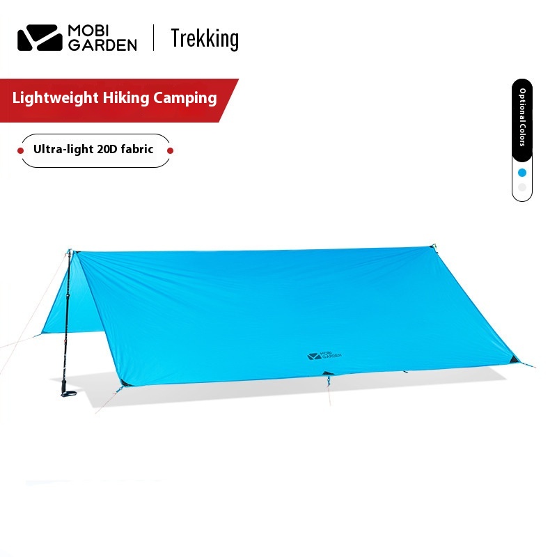 Mogodi Outdoor Camping Ultra-light Canopy Tent Outdoor Portable Camping Lightweight Rainproof Sunshade